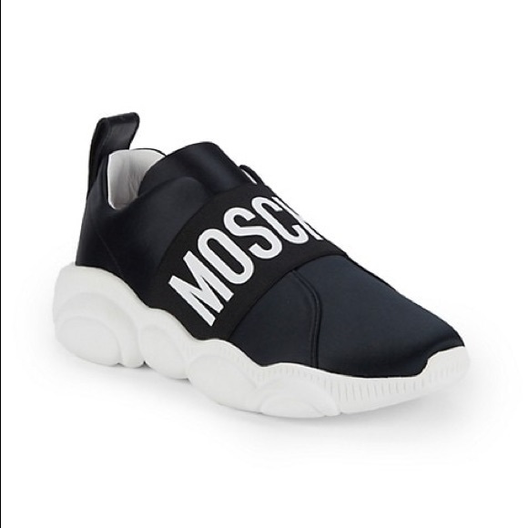 NEW Moschino slip on sneakers